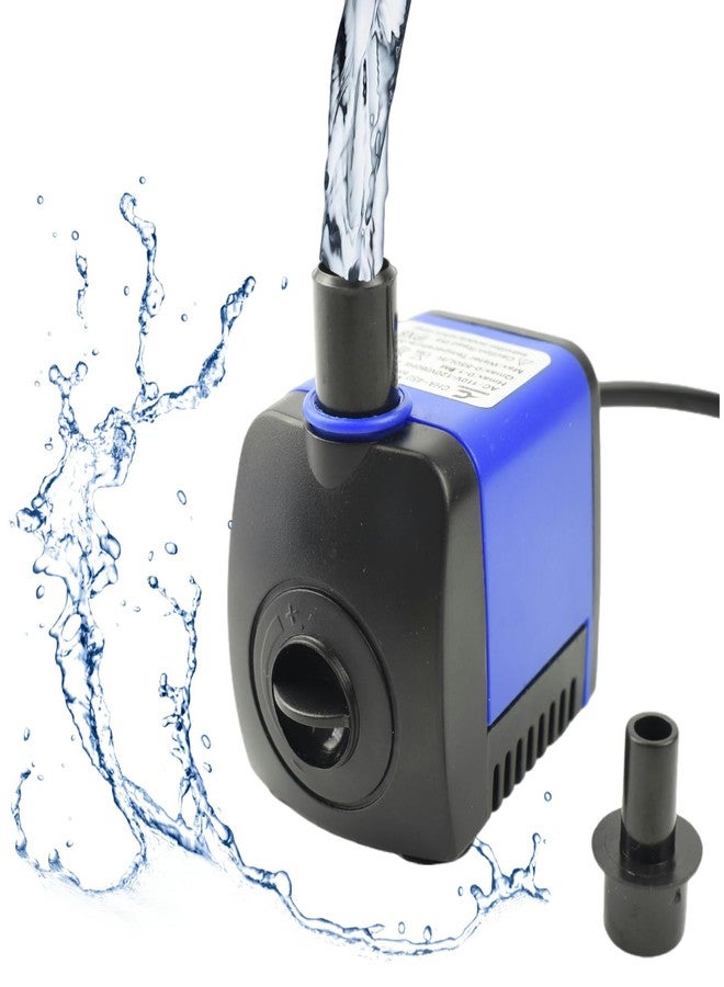 Conquerall CHA-450 140GPH 550L/H AC 110V Submersible Pump 8W for Fish Tanks, Water Features, Ponds, Aquariums, Fountains, Statues, Backyard Fountains, Pump Hydroponics, and Pet Waterers - Image 1